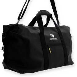 Borussia Dortmund Reisetasche - Logo silber | Tasche | schwarz | Sporttasche | Weekender | BVB 09