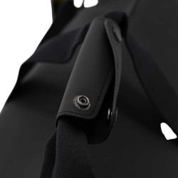 Borussia Dortmund Reisetasche - Logo silber | Tasche | schwarz | Sporttasche | Weekender | BVB 09