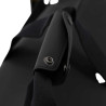 Borussia Dortmund Reisetasche - Logo silber | Tasche | schwarz | Sporttasche | Weekender | BVB 09