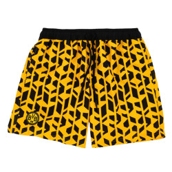 Borussia Dortmund Festival Shorts II - Graphic -  gelbschwarz | Badeshort | kurze Hose | BVB 09 - Gr. S bis XXL