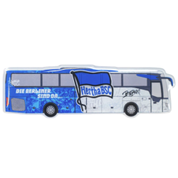Hertha BSC Berlin Magnet - Mannschaftsbus - Kühlschrankmagnet HBSCB