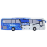 Hertha BSC Berlin Magnet - Mannschaftsbus - Kühlschrankmagnet HBSCB