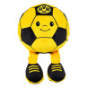 Borussia Dortmund Ball - Knautschi - mit baumelnden Füßen | Ø 18 cm | Knautschball | Softball | BVB 09