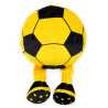 Borussia Dortmund Ball - Knautschi - mit baumelnden Füßen | Ø 18 cm | Knautschball | Softball | BVB 09