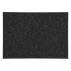 Borussia Dortmund Platzset mit Logo | 4er Set | schwarz |Tischset | BVB 09