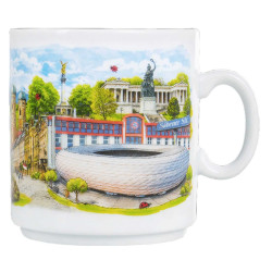 FC Bayern München Tasse - Deutscher Meister 2026 - Weiß | Kaffeetasse | Kaffebecher | FCB