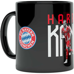FC Bayern München Tasse - Harry Kane - Schwarz | Spielertasse | Kaffeetasse | FCB
