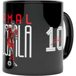FC Bayern München Tasse - Musiala - Schwarz | Spielertasse | Kaffeetasse | FCB