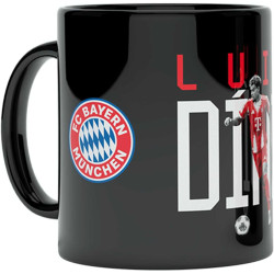 FC Bayern München Tasse - Luis Diaz - Schwarz | Spielertasse | Kaffeetasse | FCB
