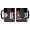 FC Bayern München Tasse - Olise - Schwarz | Spielertasse | Kaffeetasse | FCB