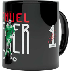 FC Bayern München Tasse - Manuel Neuer - Schwarz | Spielertasse | Kaffeetasse | FCB