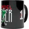 FC Bayern München Tasse - Manuel Neuer - Schwarz | Spielertasse | Kaffeetasse | FCB