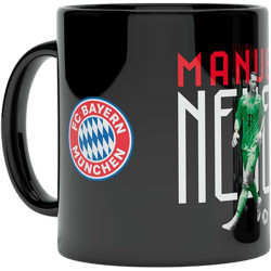 FC Bayern München Tasse - Manuel Neuer - Schwarz | Spielertasse | Kaffeetasse | FCB