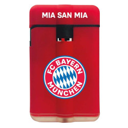 FC Bayern München Feuerzeug Easy Torch Powerflat Rubber | Rot |  FCB