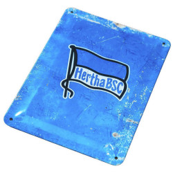 Hertha BSC Berlin Metallschild - Fahne - blau | Blechschild | Used Look | Schild | HBSCB