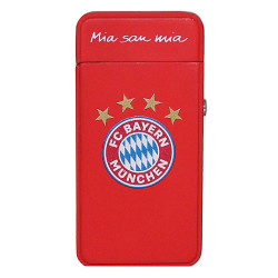 FC Bayern München USB-Feuerzeug Tycoon Arc Red | Feuerzeug mit Lichtbogen | FCB