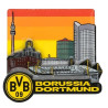 Borussia Dortmund Magnet - 3D Skyline - Kühlschrankmagnet BVB 09