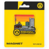 Borussia Dortmund Magnet - 3D Skyline - Kühlschrankmagnet BVB 09