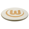 VfL Wolfsburg Brotzeitbrettchen - Logo - rund | Holz | Brettchen | Frühstücksbrett