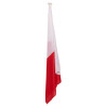 FC Bayern München Bannerfahne - Logo - 300 x 120 cm | XXL Fahne | Hochformat FCB