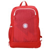 FC Bayern München Schulrucksack - Logo Badge Rubber - Rot | Rucksack FCB