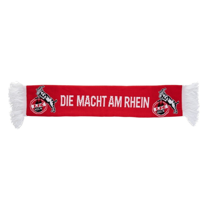 1. FC Köln Autoschal - Die Macht am Rhein -  Auto Schal Mini Fanschal