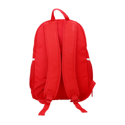 FC Bayern München Schulrucksack - Logo Badge Rubber - Rot | Rucksack FCB