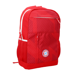 FC Bayern München Rucksack - Logo Rubber Badge - ROT | Backpack FCB