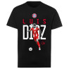 FC Bayern München Kinder T-Shirt -  Luis Diaz - schwarz | Shirt | FCB - Gr. 128 bis 164