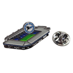 DSC Arminia Bielefeld Pin - Stadion - schwarz-weiß-blau | Anstecker