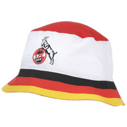 1. FC Köln Fischerhut - SCHWARZ ROT KÖLSCH - Sonnenhut | Hut | Schlapphut