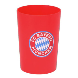 FC Bayern München Zahnpflege Set (2 Zahnbürsten + 1 Zahnputzbecher) | Zahnputz-Set | 3teilig | FCB