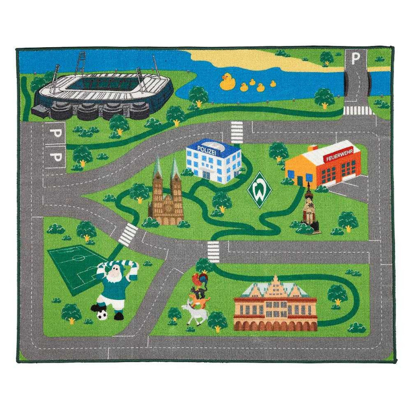 SV Werder Bremen Spielteppich | Straßenteppich | Teppich | SVW