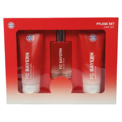FC Bayern München Pflege-Set 3-teilig Duschgel | Bodylotion | Eau de Toilette Pflegeset FCB