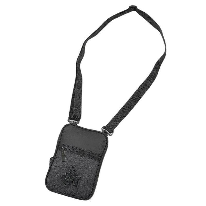 1. FC Köln Stadiontasche - All Black - klein | Tasche | Umhängetasche | schwarz
