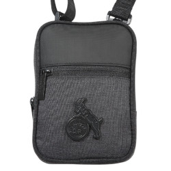 1. FC Köln Stadiontasche - All Black - klein | Tasche | Umhängetasche | schwarz