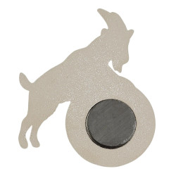 1. FC Köln Magnet - Logo silber - Metall | Kühlschrankmagnet