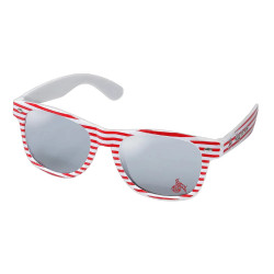 1. FC Köln Sonnenbrille Ringel | rot-weiß | Brille | Fanbrille | UV400