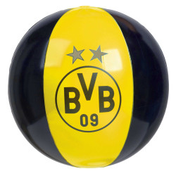 Borussia Dortmund Strandset 3-teilig Luftmatratze, Schwimmring und Wasserball BVB 09