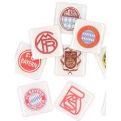 FC Bayern München 10er Set Magnet - 125 Jahre - Kühlschrankmagnet FCB