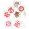 FC Bayern München 10er Set Magnet - 125 Jahre - Kühlschrankmagnet FCB