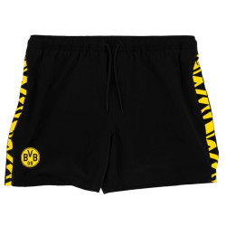 Borussia Dortmund Kinder Badeshorts - Graphic - schwarz | Badehose BVB 09 - Gr. 116 bis 164