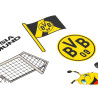 Borussia Dortmund Fensterbilder | Fensterdekor | 17 Einzel-Sticker | BVB 09