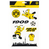 Borussia Dortmund Fensterbilder | Fensterdekor | 17 Einzel-Sticker | BVB 09
