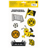 Borussia Dortmund Fensterbilder | Fensterdekor | 17 Einzel-Sticker | BVB 09