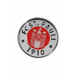 FC St. Pauli Pin - Logo farbig - Anstecker | Butterflyverschluss | Button