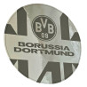 Borussia Dortmund Sticker Spiegelfolie Graphic  Ø 9.5 cm Aufkleber Logo BVB 09