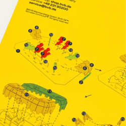 Borussia Dortmund Mini Puzzle Signal Iduna Park 3D Stadionpuzzle BVB 09