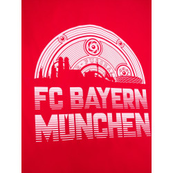FC Bayern München Bettwäsche Set Meisterschale rot 3-teilig (Kissen- und Deckenbezug + Spannebettlaken) FCB