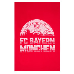 FC Bayern München Bettwäsche Set Meisterschale rot 3-teilig (Kissen- und Deckenbezug + Spannebettlaken) FCB